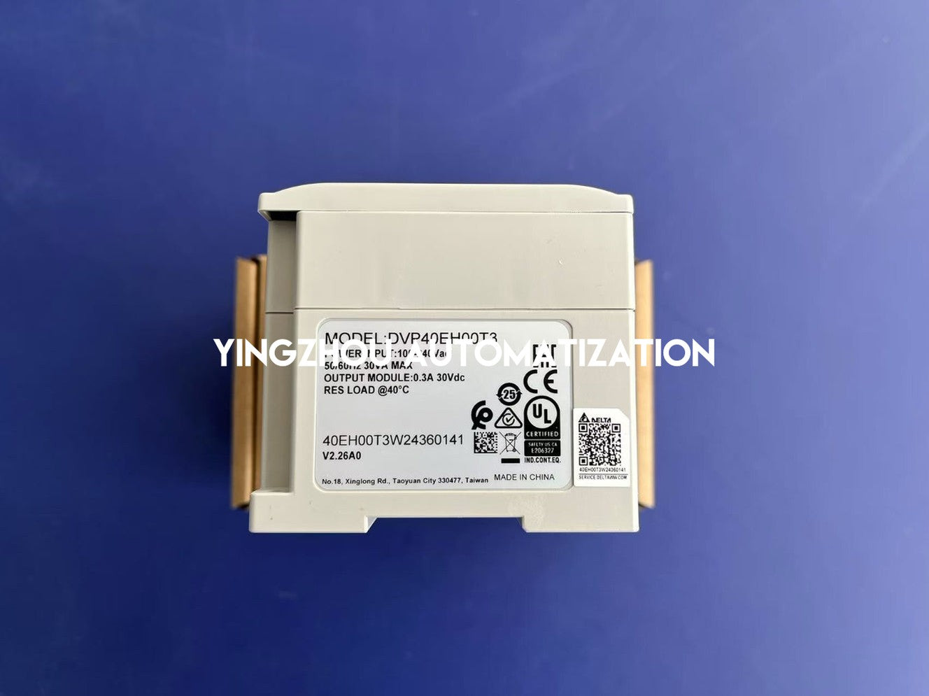 Delta DVP40EH00T3 DVP-EH3 Series PLC Controller | 40-Point Digital I/O with Transistor Outputs & AC Power | Brand New Original-YingZhou Automatization