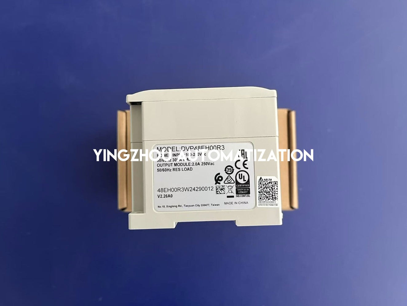 Delta DVP48EH00R3 DVP-EH3 Series PLC Controller | 48-Point Digital I/O with Relay Outputs | Brand New Original-YingZhou Automatization