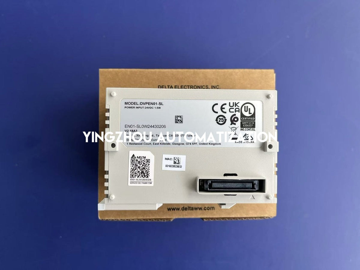 Delta DVPEN01-SL DVP-S 10/100Mbps Ethernet Modbus TCP Communication Module-YingZhou Automatization
