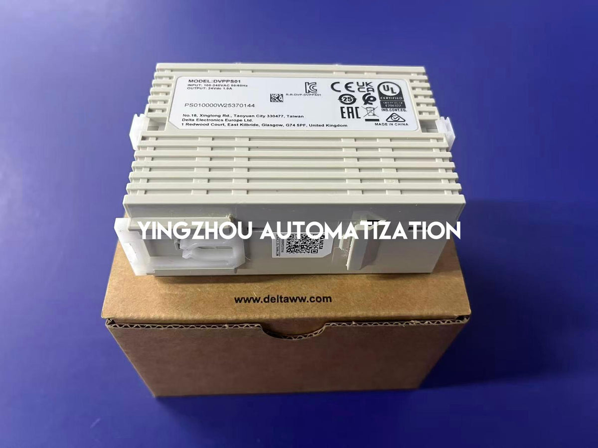 Delta DVPPS01 DVP PLC Power Supply Module 100-240VAC Input 24VDC 1A Output-YingZhou Automatization