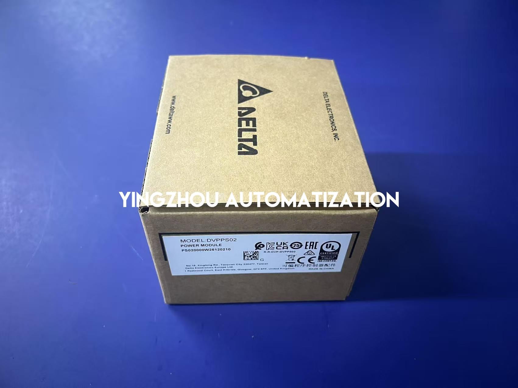 Delta DVPPS02 PLC Power Supply - 24V DC, 2A, 48W, DIN Rail Mount for DVP Series-YingZhou Automatization