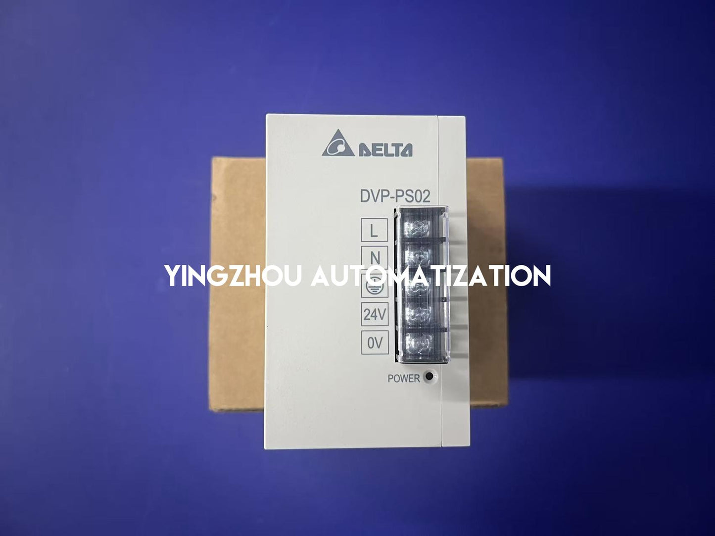 Delta DVPPS02 PLC Power Supply - 24V DC, 2A, 48W, DIN Rail Mount for DVP Series-YingZhou Automatization