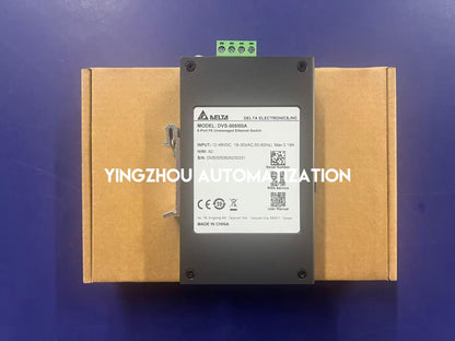 Delta DVS-005I00A Switch | Unmanaged Industrial Ethernet Switch 5-Port 10/100Mbps | Brand New Original-YingZhou Automatization
