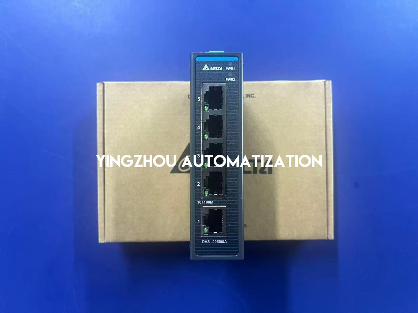 Delta DVS-005I00A Switch | Unmanaged Industrial Ethernet Switch 5-Port 10/100Mbps | Brand New Original-YingZhou Automatization