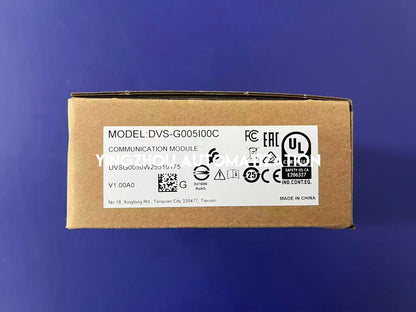 Delta DVS-G005I00C Industrial Switch | Unmanaged 5-Port Gigabit | DIN-Rail Mount | Brand New Original-YingZhou Automatization