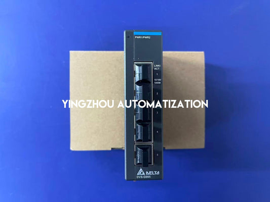 Delta DVS-G005I00C Industrial Switch | Unmanaged 5-Port Gigabit | DIN-Rail Mount | Brand New Original-YingZhou Automatization