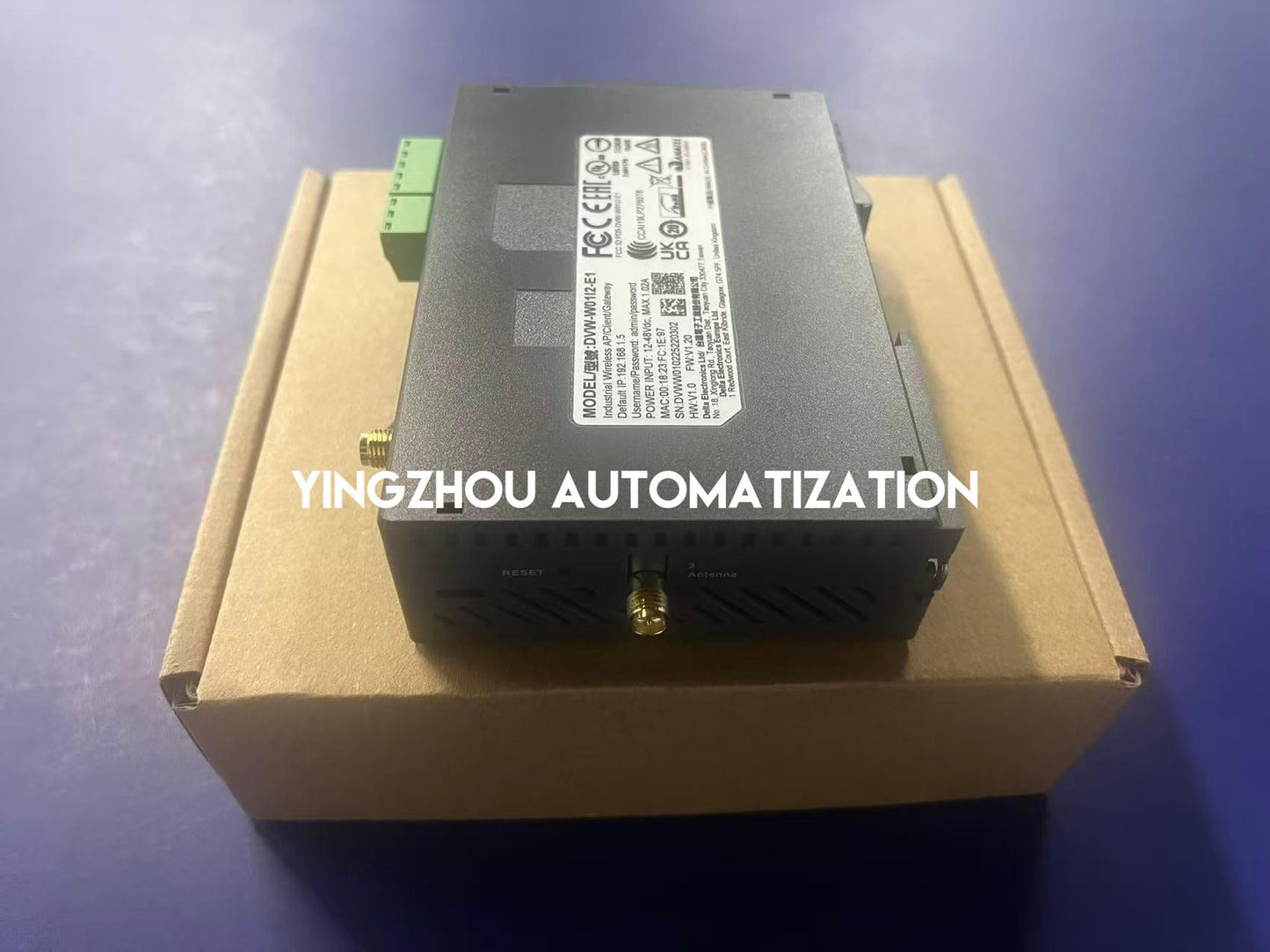 Delta DVW-W01I2-E1 Industrial Wireless AP/Client | High-Reliability Industrial Wireless Communication Module | Brand New Original-YingZhou Automatization
