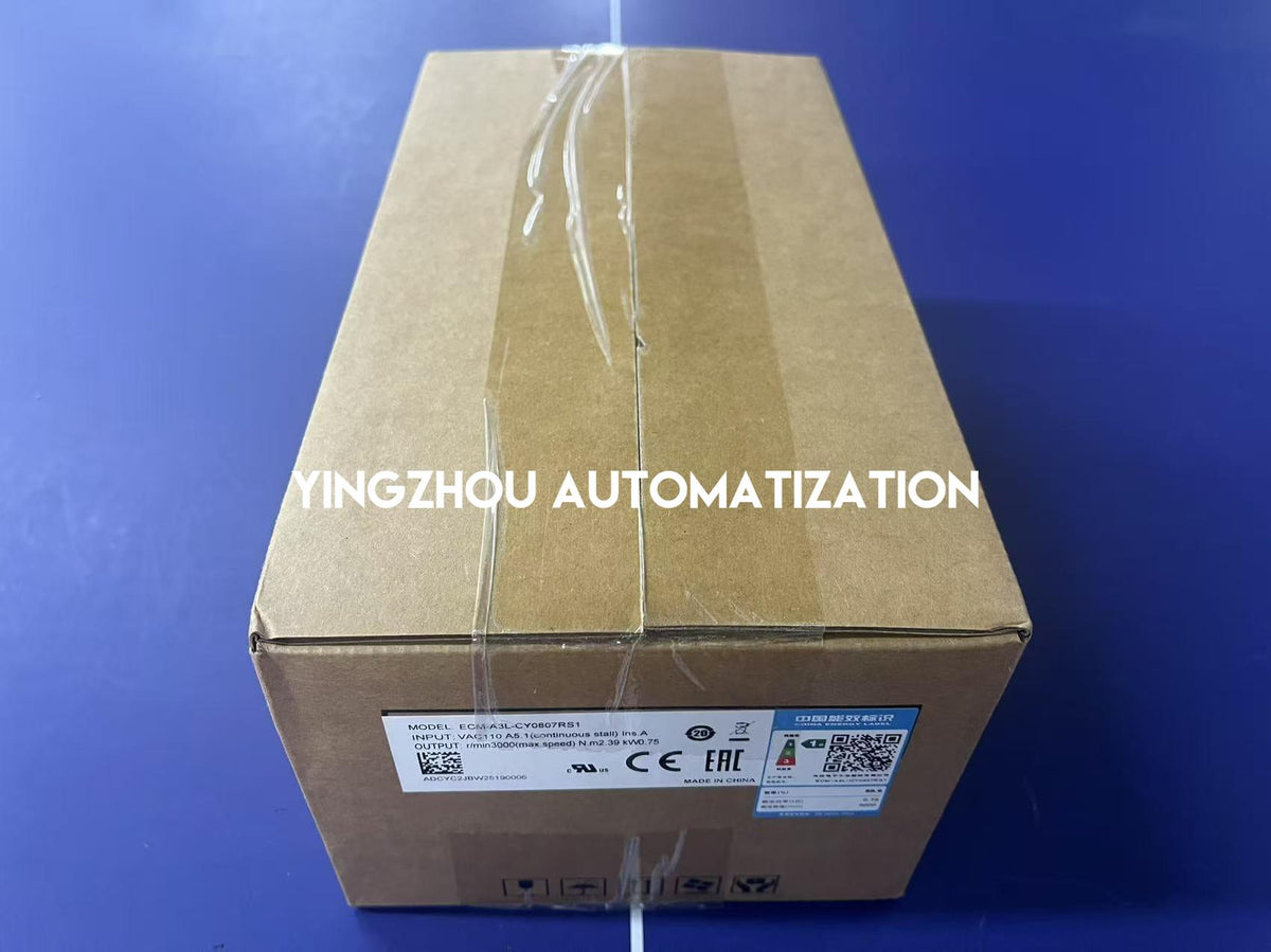 Delta ECM-A3L-CY0807RS1 ASDA-A3 Series AC Servo Motor | 750W 3000 RPM Low Inertia without Brake | Brand New Original-YingZhou Automatization