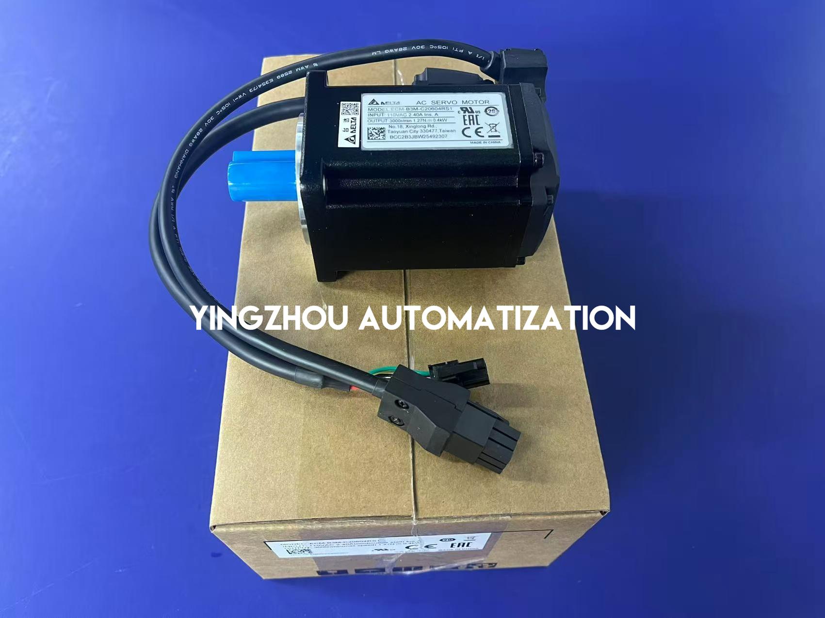 Delta ECM-B3M-C20604RS1 ASDA-B3 Series AC Servo Motor | 400W 3000 RPM Low Inertia without Brake | Brand New Original-YingZhou Automatization
