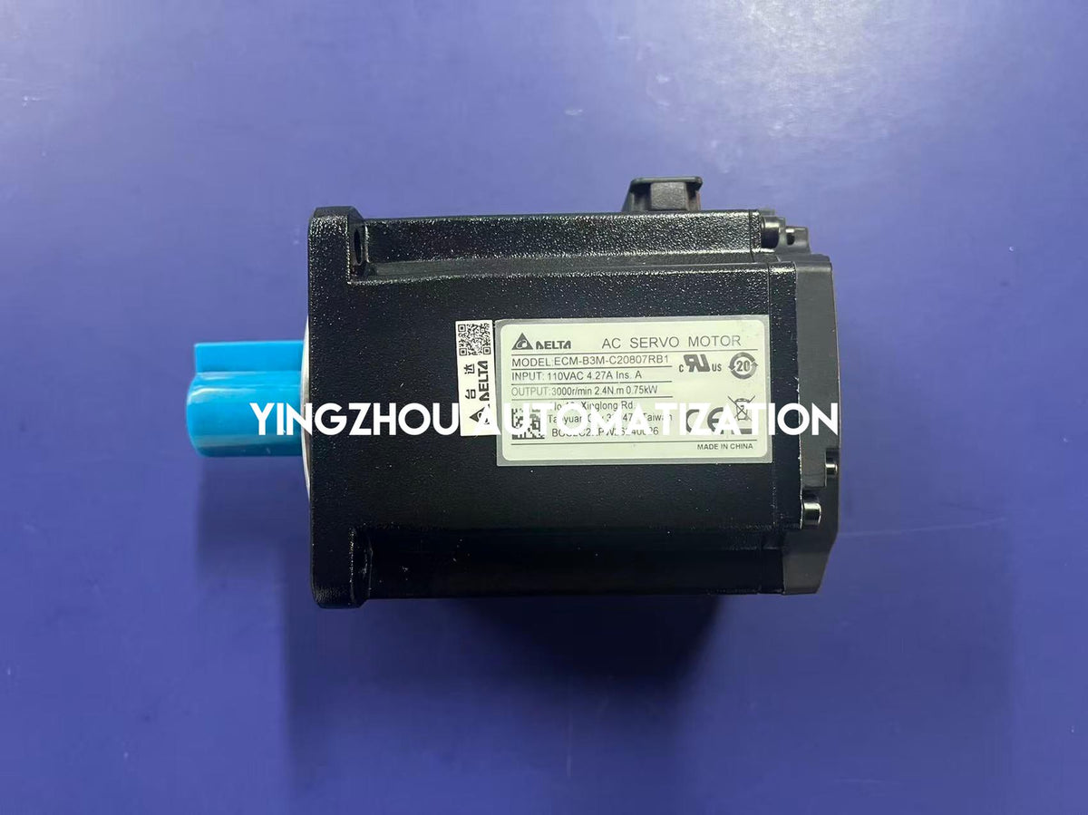 Delta ECM-B3M-C20807RB1 ASDA-B3 750W 220V 3000rpm 24-bit Incremental Encoder AC Servo Motor Without Brake-YingZhou Automatization