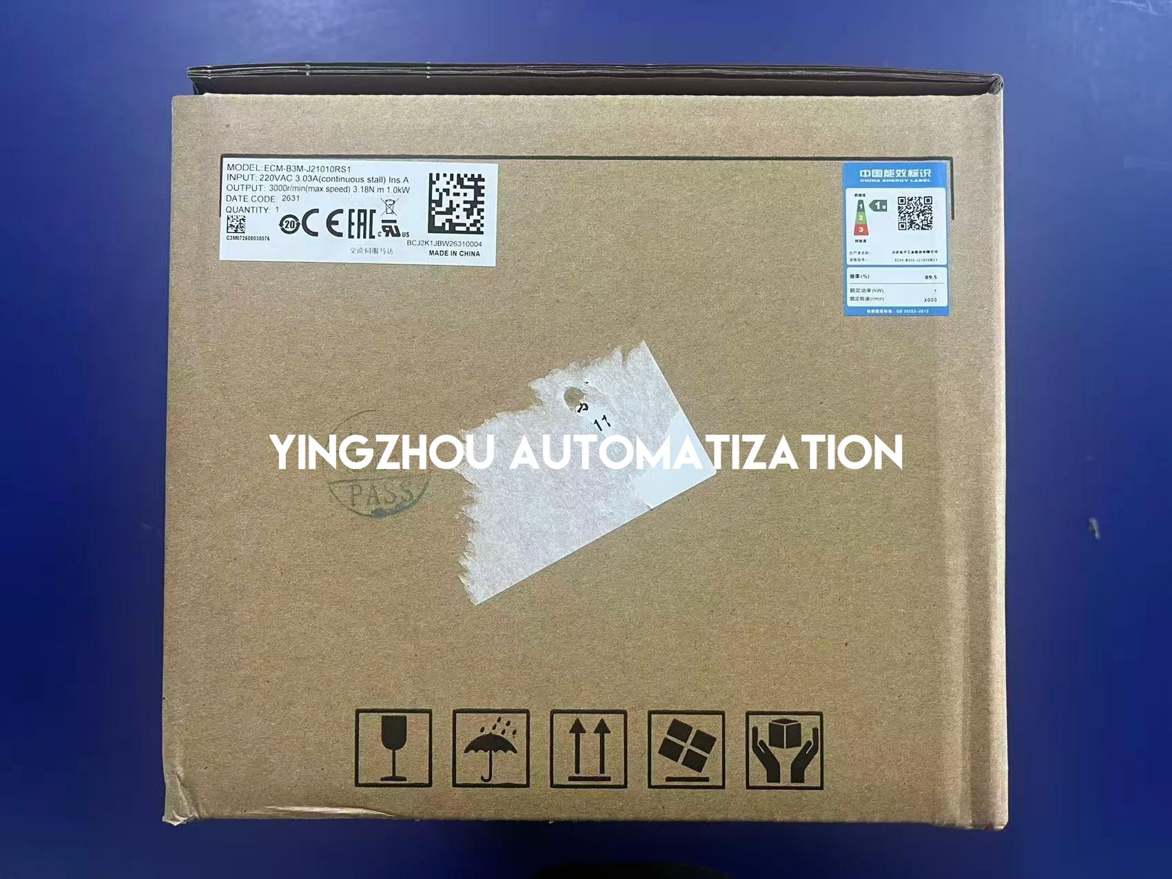 Delta ECM-B3M-J21010RS1 Servo Motor | ASDA-B3 Series 1kW 200V Absolute Encoder | Brand New Original-YingZhou Automatization