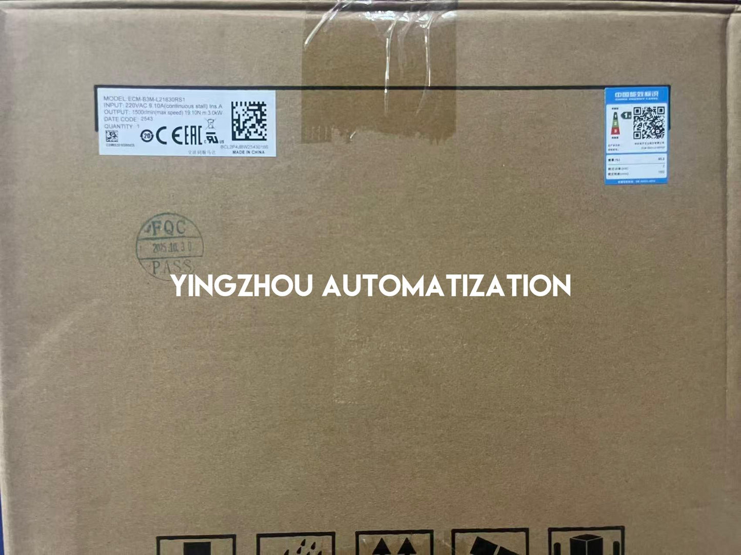Delta ECM-B3M-L21830RS1 Servo Motor | ASDA-B3 Series, 3.0kW, High-Precision Industrial Motion, Brand New Original-YingZhou Automatization
