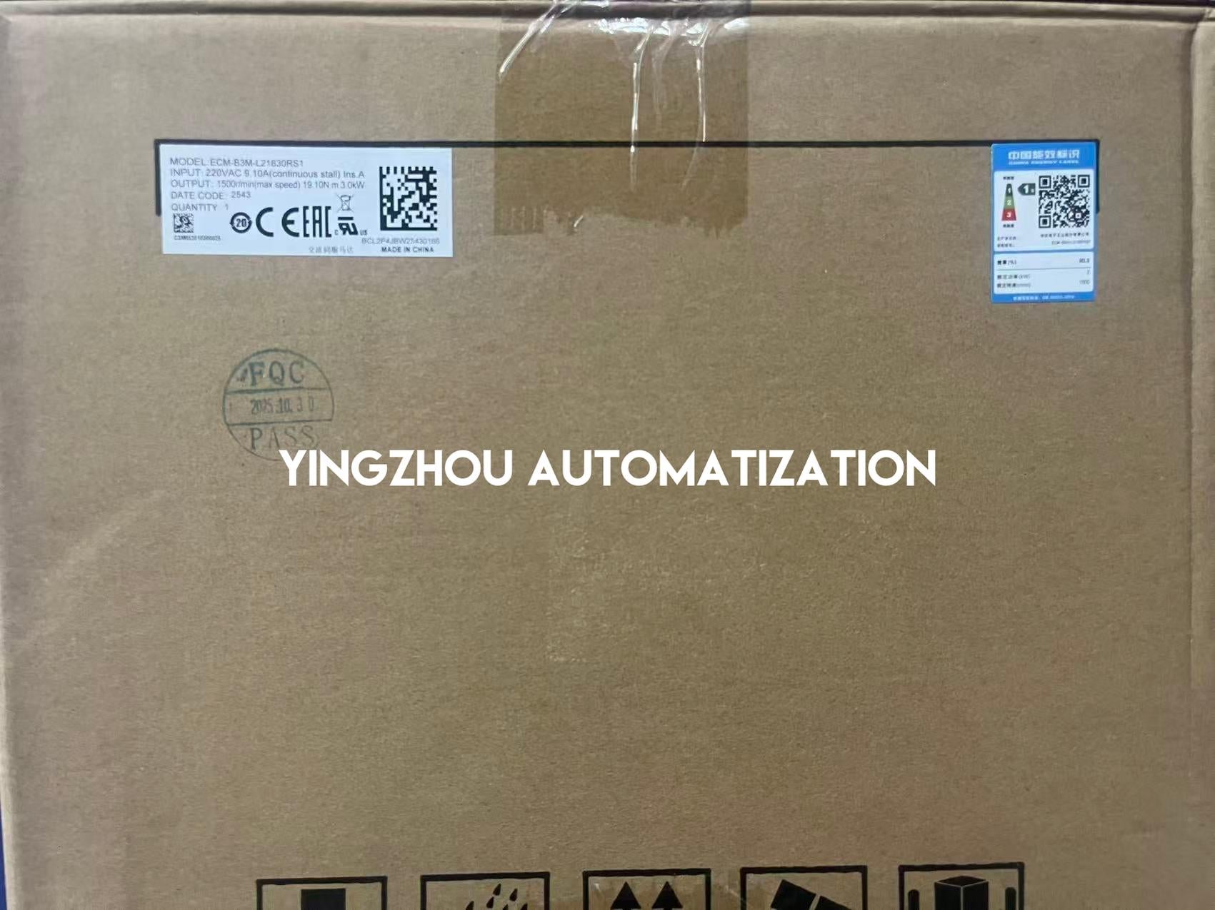 Delta ECM-B3M-L21830RS1 Servo Motor | ASDA-B3 Series, 3.0kW, High-Precision Industrial Motion, Brand New Original-YingZhou Automatization