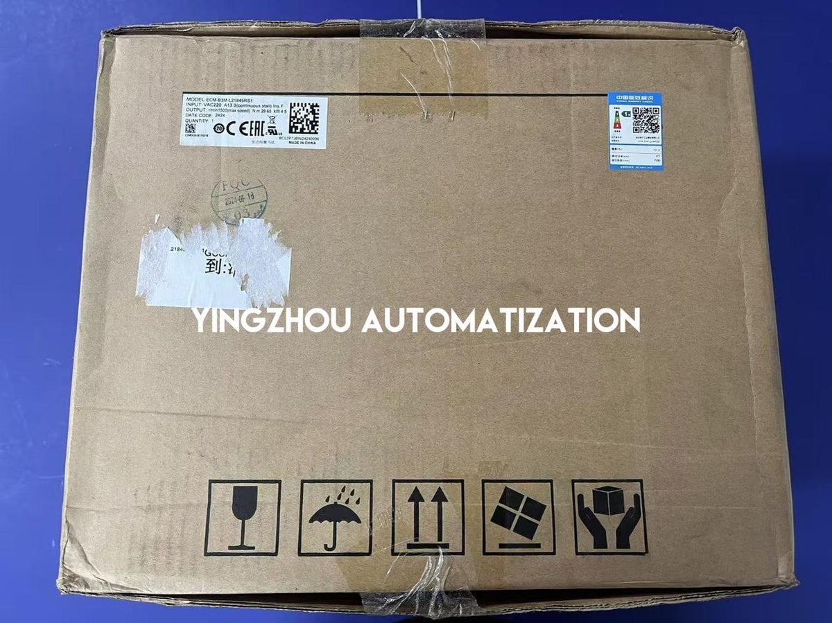 Delta ECM-B3M-L21845RS1 ASDA-B3 Series AC Servo Motor | 4.5kW 2000 RPM Medium-Inertia Motor without Brake (Oil Seal Included) | Brand New Original-YingZhou Automatization