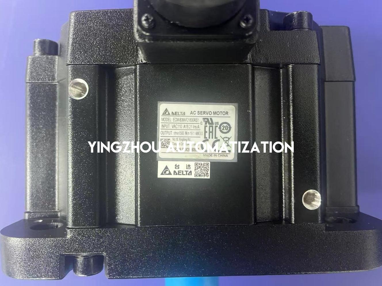 Delta ECM-B3M Series AC Servo Motor ECM-B3M-F21830RS1 3KW 220VAC 3PH 1500RPM No Brake-YingZhou Automatization