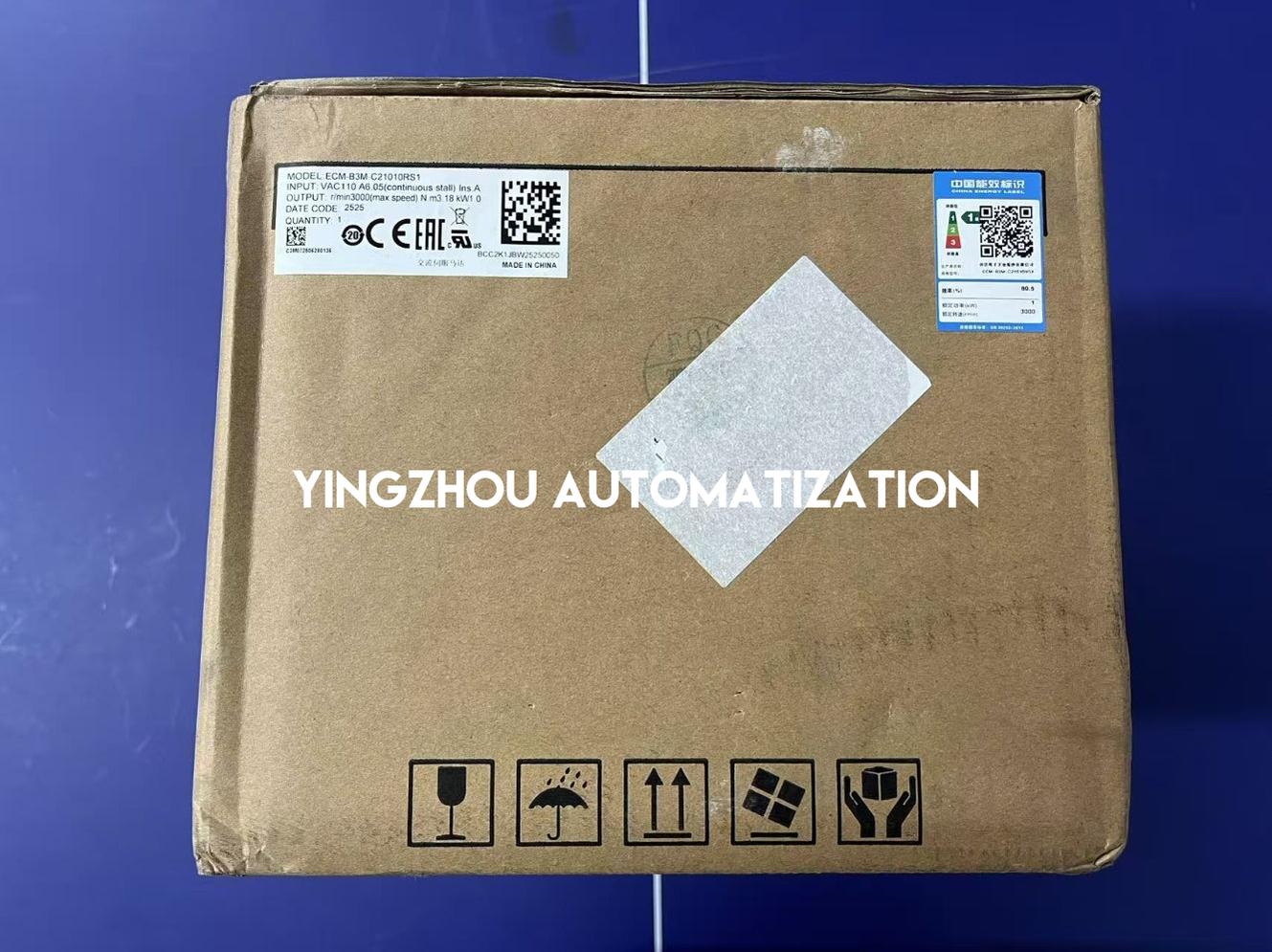 Delta ECM-B3M Series Servo Motor ECM-B3M-C21010RS1 1KW 220VAC 6.05A 3000RPM 1/3PH With Brake-YingZhou Automatization
