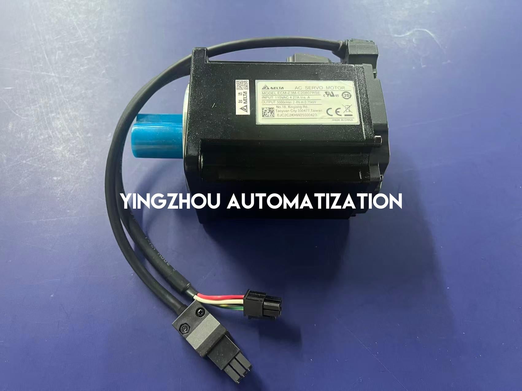 Delta ECM-E3M-C20807RSE ASDA-E3 Servo Motor | 750W 80mm Medium-Inertia AC Motor | Brand New Original-YingZhou Automatization