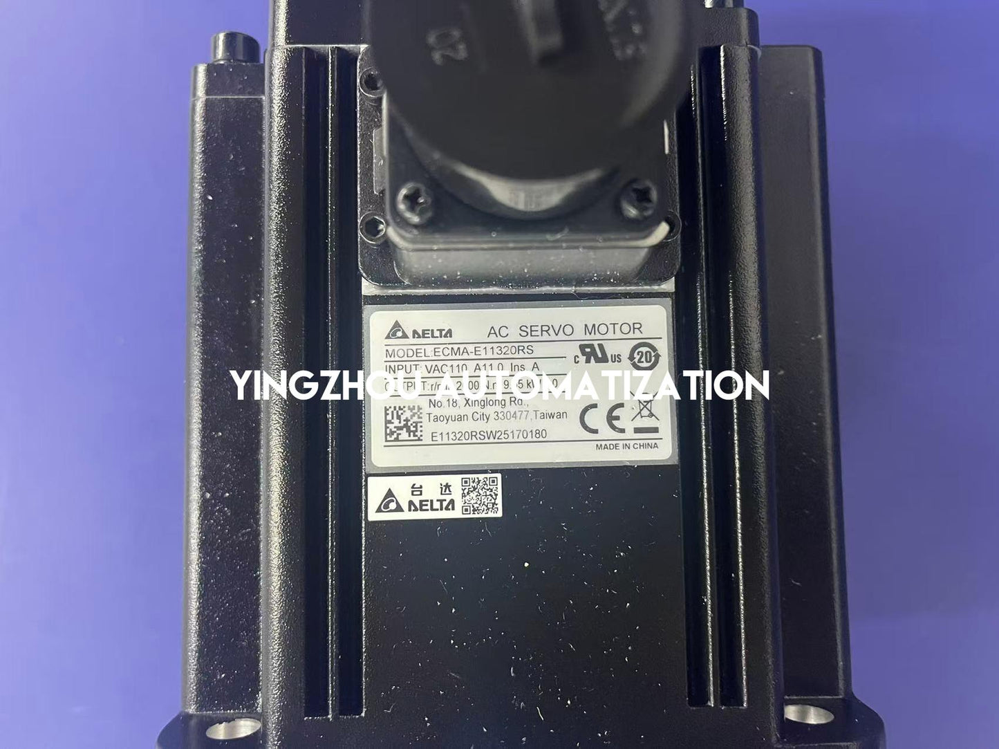 Delta ECMA-A2 Series AC Servo Motor ECMA-E11320RS 2KW 220VAC 11A 1/3 PH 2000 RPM No Brake-YingZhou Automatization