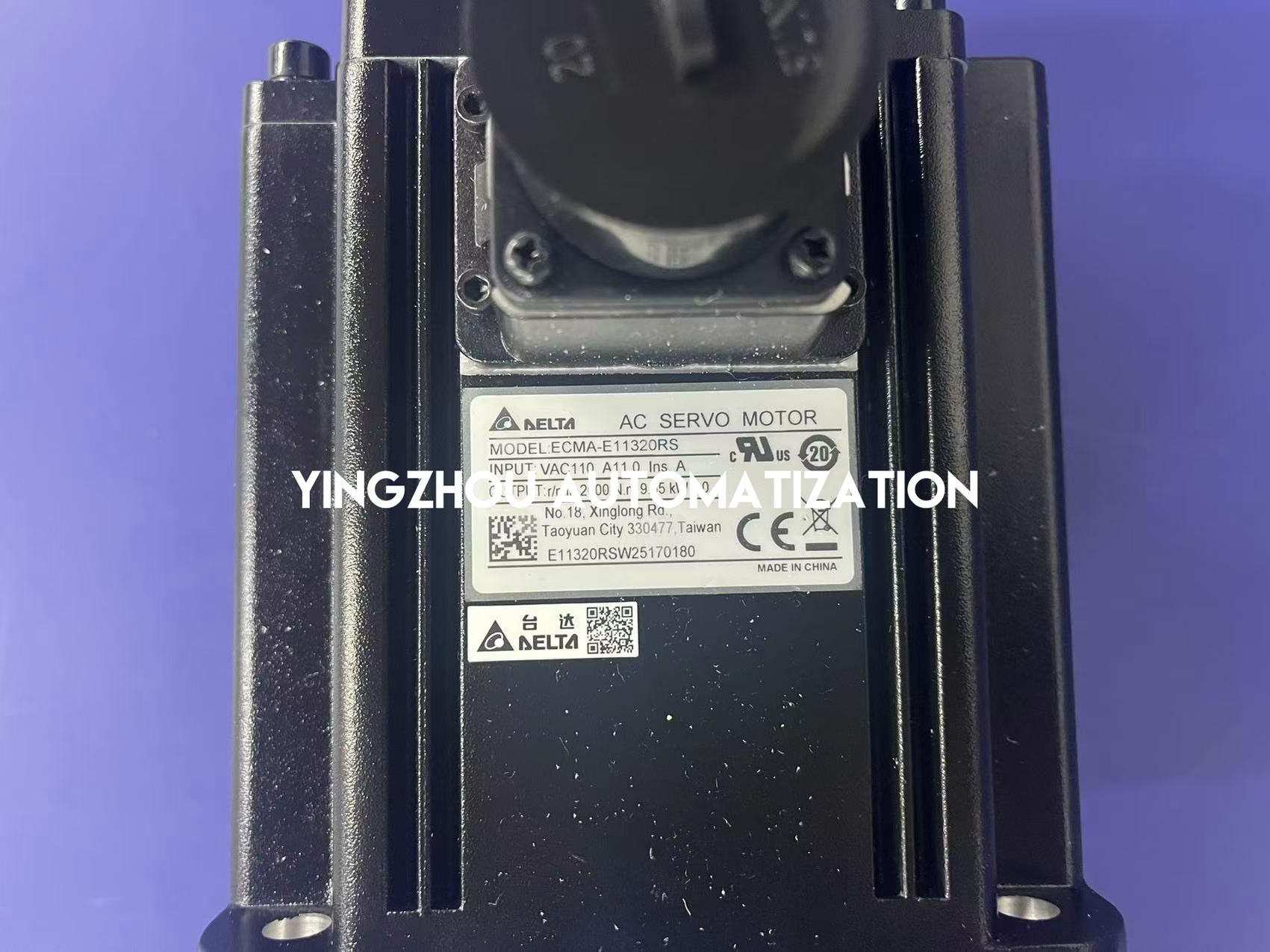 Delta ECMA-A2 Series AC Servo Motor ECMA-E11320RS 2KW 220VAC 11A 1/3 PH 2000 RPM No Brake-YingZhou Automatization