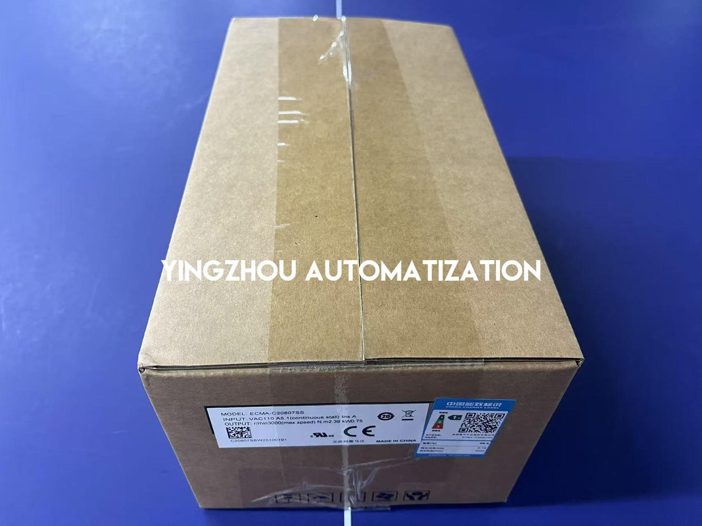 Delta ECMA-B2 Series AC Servo Motor ECMA-C20807SS 0.75KW 5.1A 3000 RPM 220VAC 1/3 PH With Brake-YingZhou Automatization