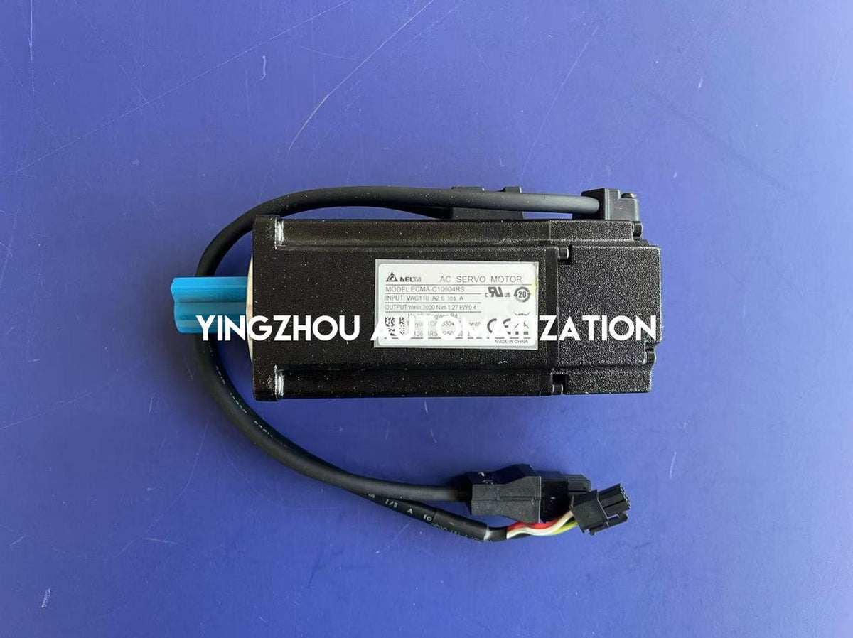 Delta ECMA-C10604RS ECMA Series 400W 220V 3000rpm 20-bit Incremental Low-Inertia AC Servo Motor without Brake-YingZhou Automatization