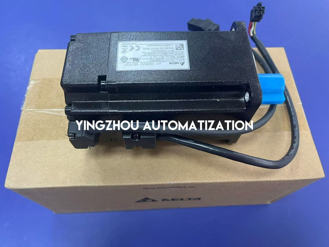 Delta ECMA-C10807RS ECMA Series AC Servo Motor | 750W 3000 RPM Low Inertia without Brake | Brand New Original-YingZhou Automatization