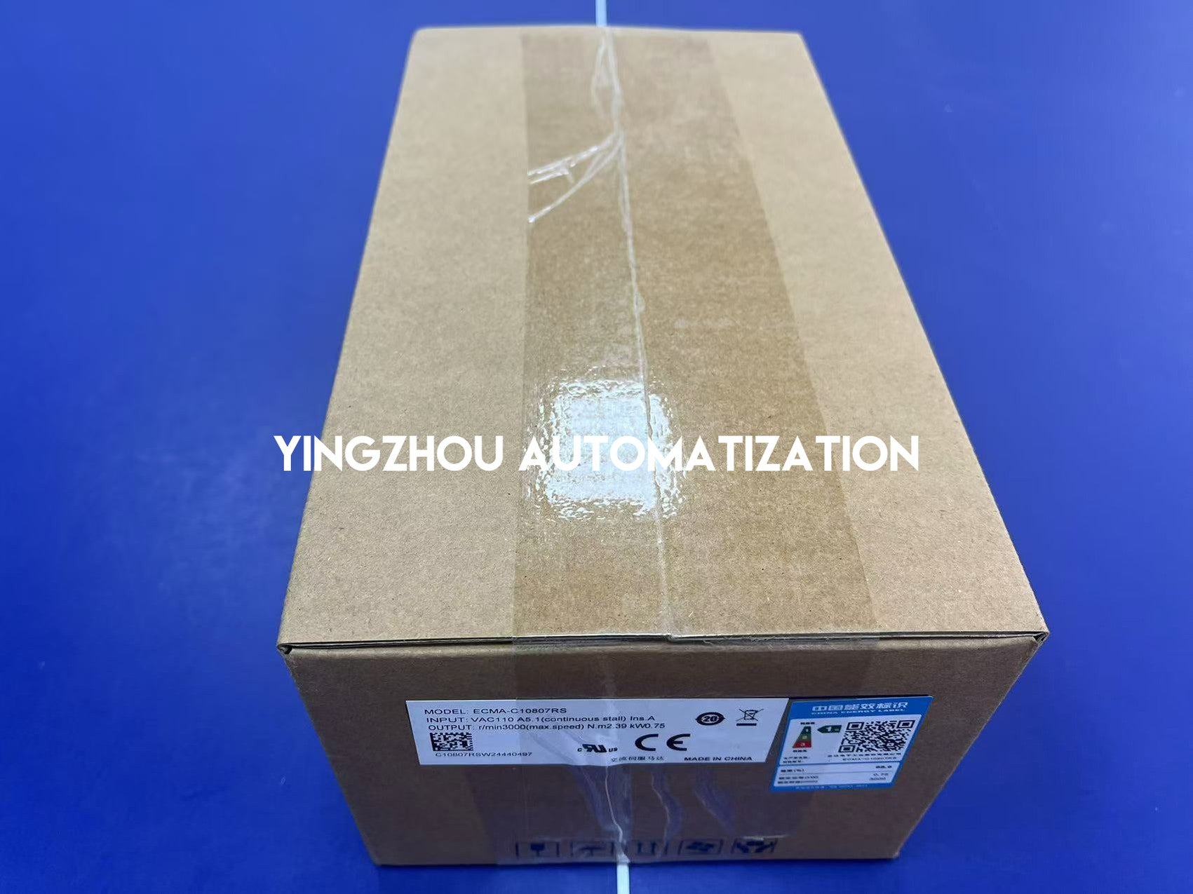 Delta ECMA-C10807RS ECMA Series AC Servo Motor | 750W 3000 RPM Low Inertia without Brake | Brand New Original-YingZhou Automatization
