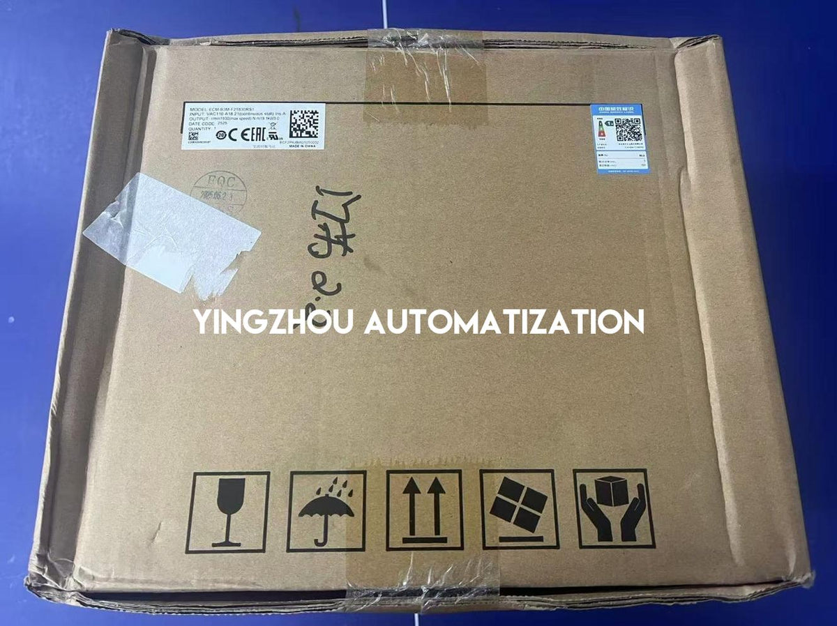 Delta ECMA-C11010SS ECMA Series 1kW 220V 3000rpm 20-bit Incremental Low-Inertia AC Servo Motor with Brake-YingZhou Automatization