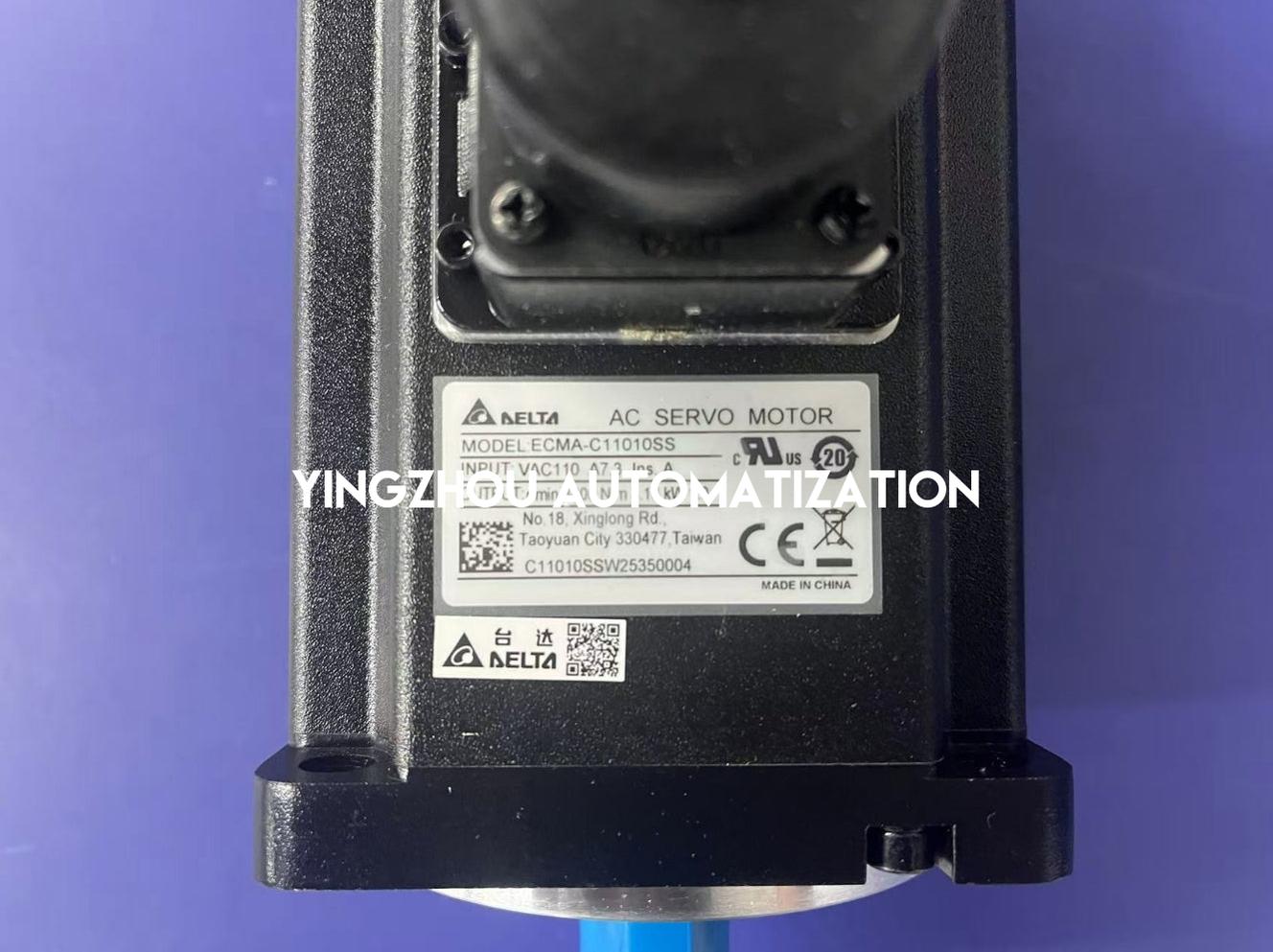Delta ECMA-C11010SS ECMA Series AC Servo Motor | 1kW 3000 RPM Medium Inertia with Brake | Brand New Original-YingZhou Automatization