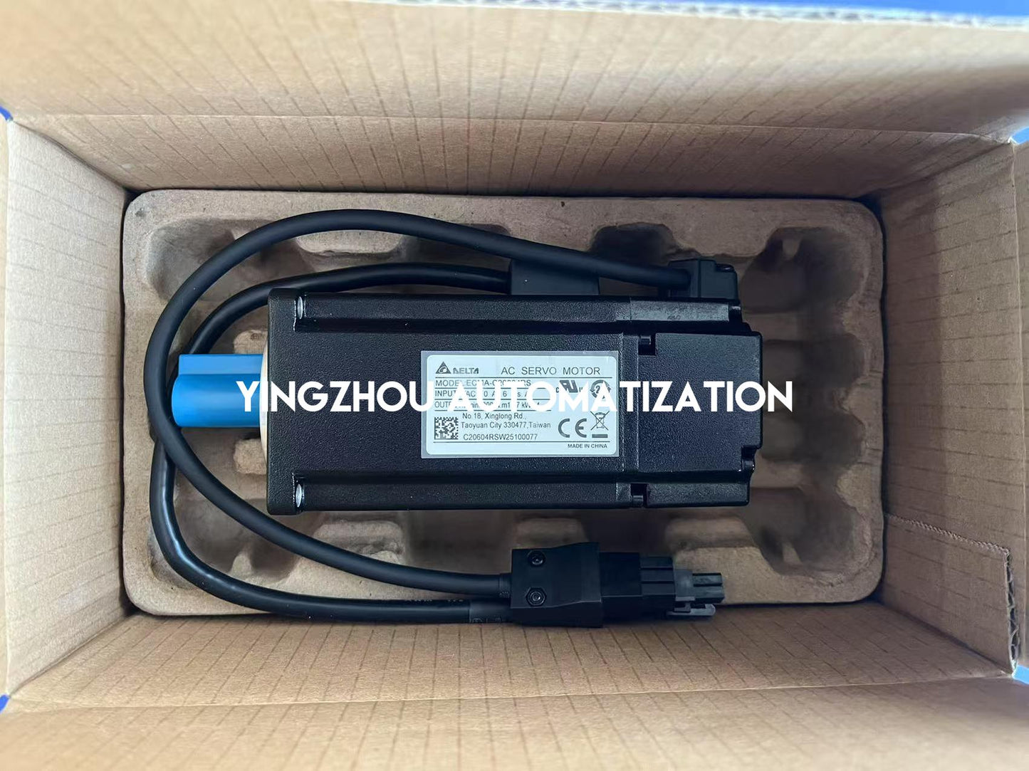 Delta ECMA-C20604RS ECMA Series AC Servo Motor | 400W 3000 RPM 60mm Frame with Brake | Brand New Original-YingZhou Automatization