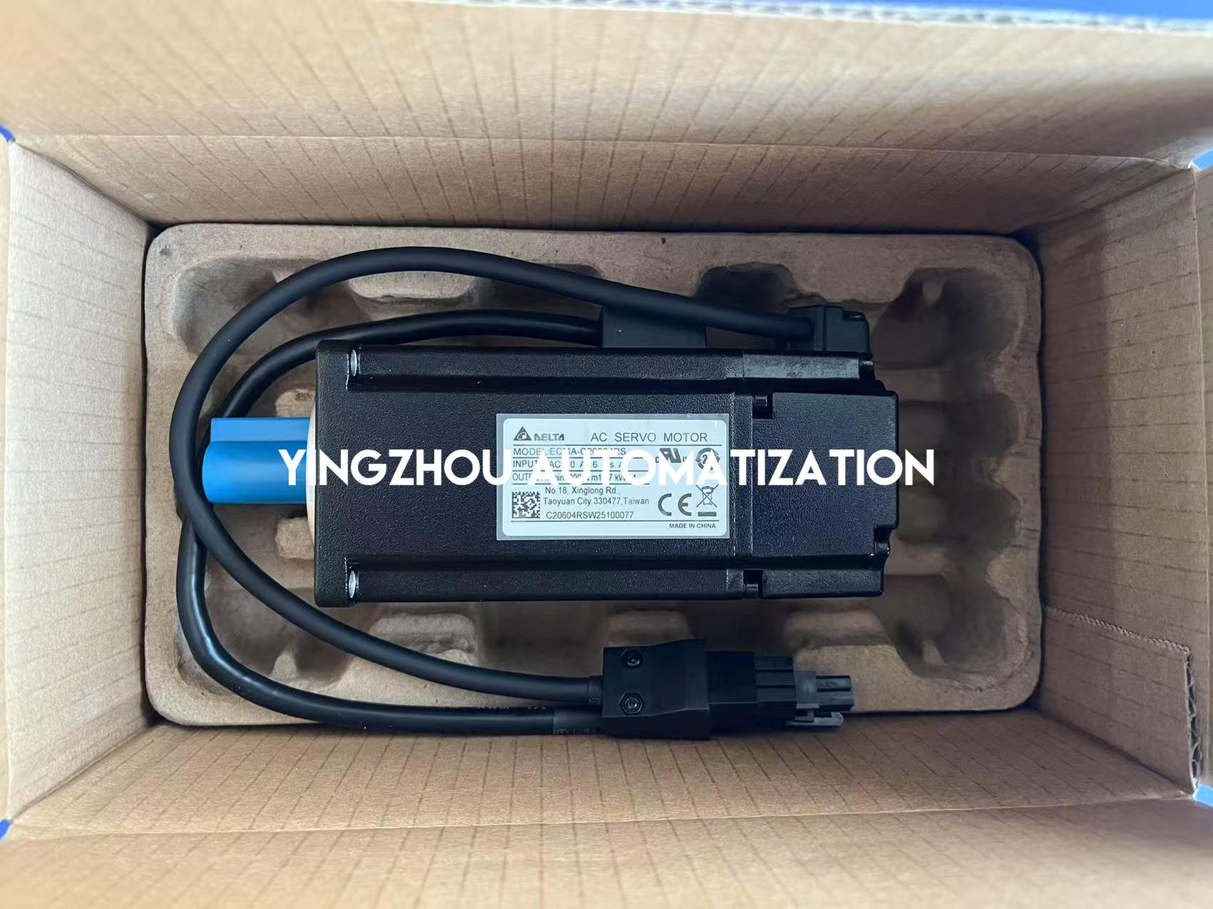 Delta ECMA-C20604RS ECMA Series AC Servo Motor | 400W 3000 RPM 60mm Frame with Brake | Brand New Original-YingZhou Automatization