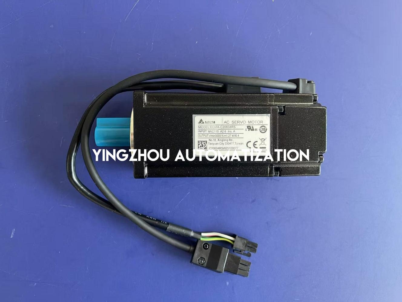 Delta ECMA-C20604RS ECMA Series AC Servo Motor | 400W 3000 RPM 60mm Frame with Brake | Brand New Original-YingZhou Automatization