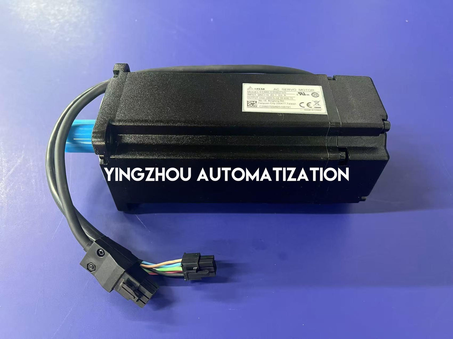 Delta ECMA-C20807SS ECMA Series AC Servo Motor | 750W 3000 RPM Low Inertia with Brake | Brand New Original-YingZhou Automatization
