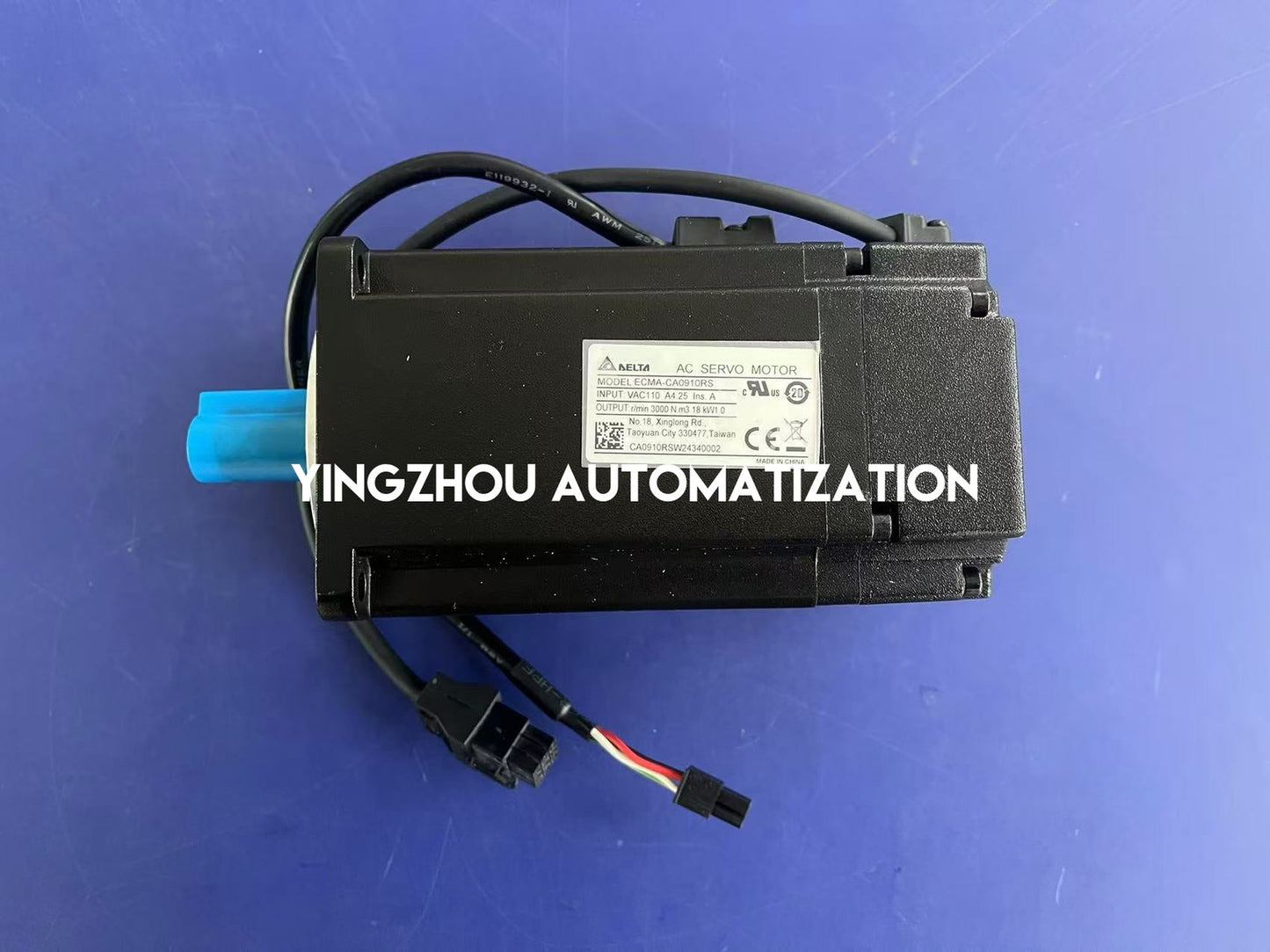 Delta ECMA-CA0910RS ECMA Series AC Servo Motor | 1kW 3000 RPM Low Inertia Precision Motor | Brand New Original-YingZhou Automatization