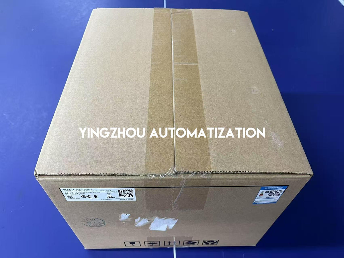 Delta ECMA-E11310RS ECMA Series AC Servo Motor | 1kW 2000 RPM Medium Inertia without Brake | Brand New Original-YingZhou Automatization
