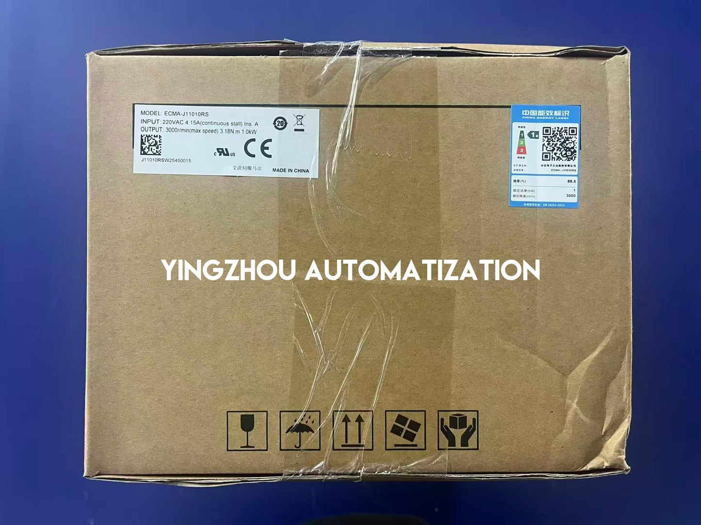 Delta ECMA-J11010RS Servo Motor | 1kW, 3000RPM, 200V, High-Precision A2 Series, Industrial AC Servo, Brand New Original-YingZhou Automatization