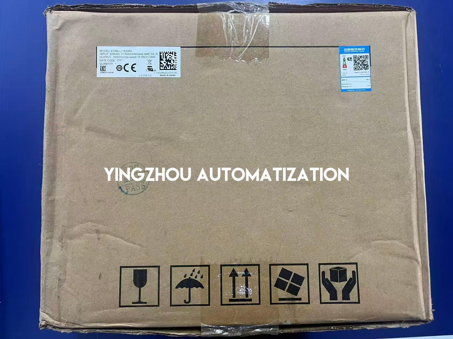 Delta ECMA-L11830RS Servo Motor | ASDA-A2 Series | 3.0 kW 2000 RPM | Brand New Original-YingZhou Automatization