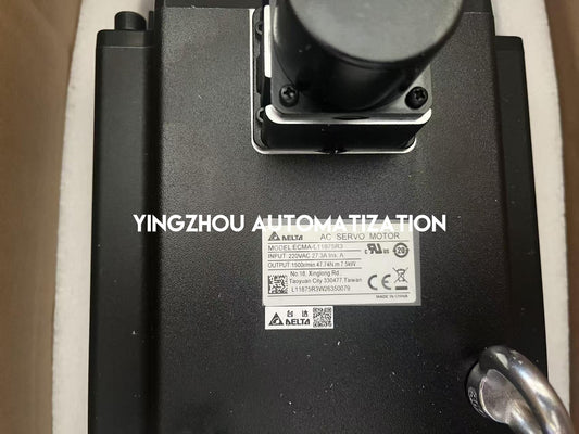 Delta ECMA-L11875R3 7.5kW 400V 1500RPM 47.74Nm AC Servo Motor-YingZhou Automatization