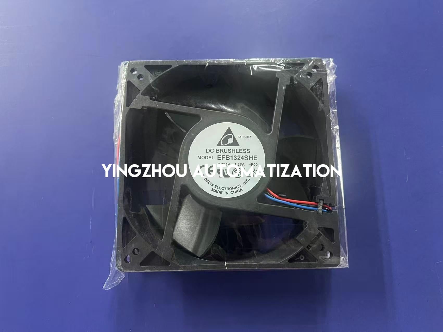 Delta EFB1324SHE-F00 Fan | 24V DC 1.38A 127x127x38mm Cooling Fan with Tachometer Output | Brand New Original-YingZhou Automatization