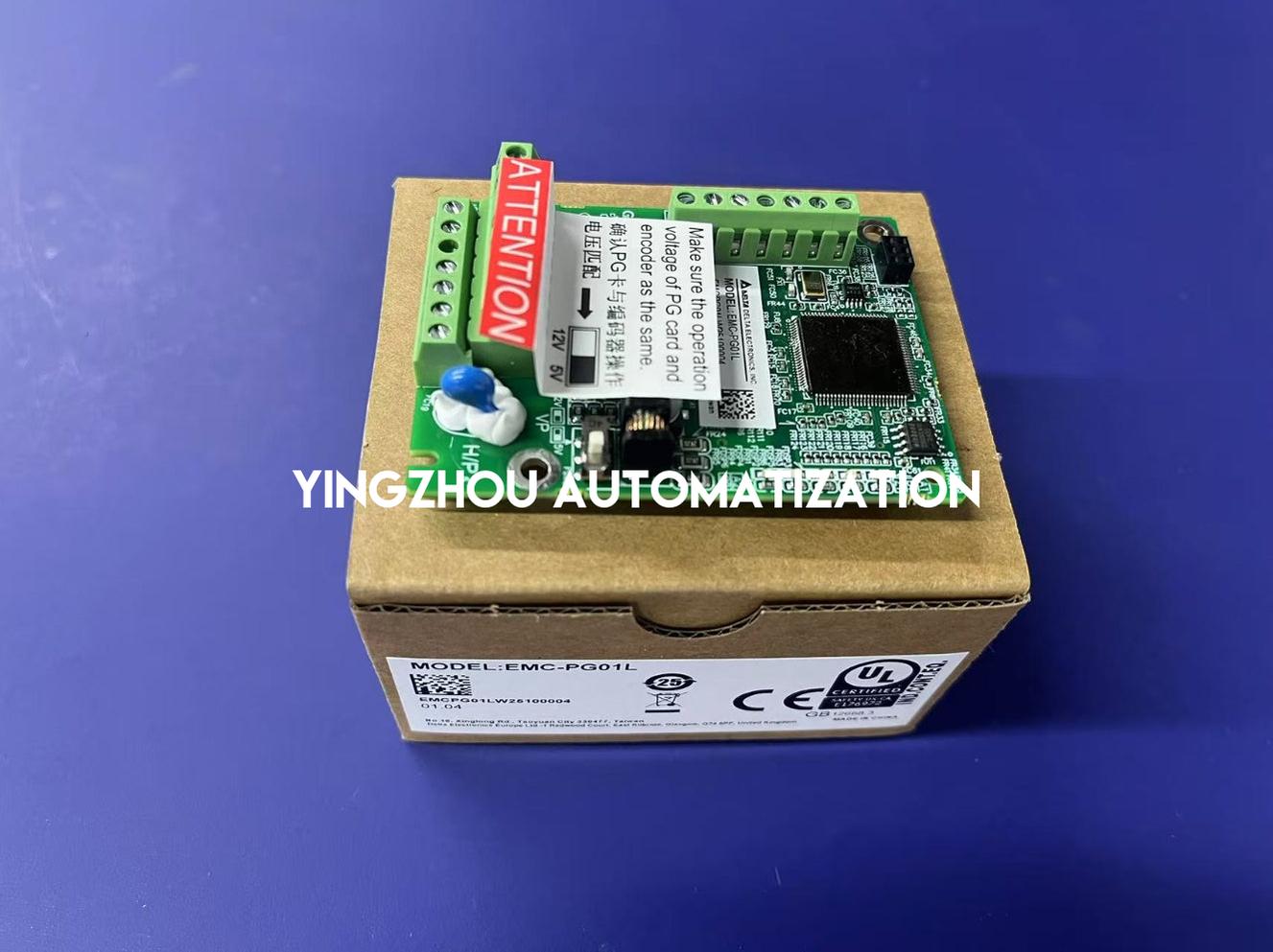 Delta EMC-PG01L PG Card for VFD-L Series - Encoder Feedback Extension Module-YingZhou Automatization