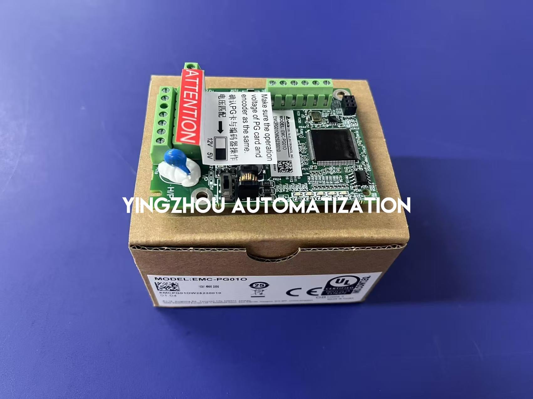 Delta EMC-PG01O Open Collector PG Card-YingZhou Automatization