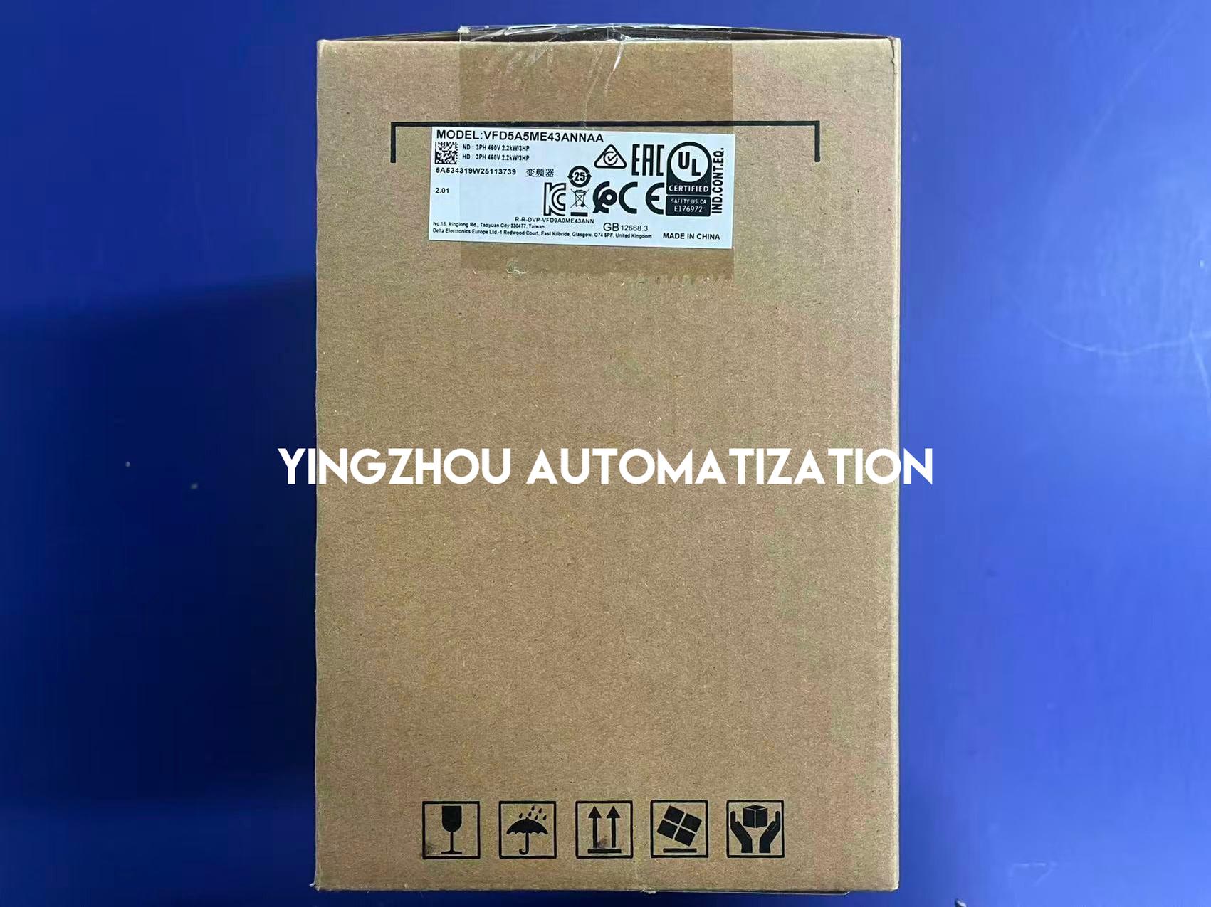 Delta ME300 Series VFD5A5ME43ANNAA AC Drive - 2.2kW (3HP), 460V 3-Phase, 5.5A, IP20-YingZhou Automatization