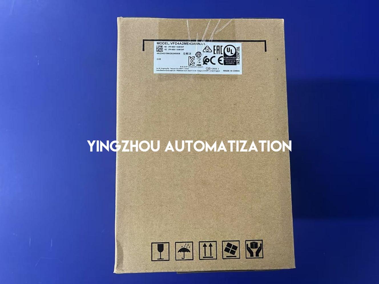 Delta ME300 VFD4A2ME43ANNAA VFD - 1.5kW (2HP), 460V 3-Phase, Compact Vector Drive-YingZhou Automatization