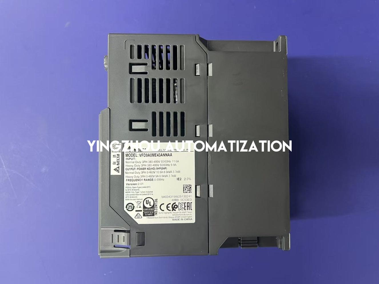 Delta ME300 VFD9A0ME43ANNAA VFD - 5HP (4kW), 460V 3-Phase Input, IP20-YingZhou Automatization