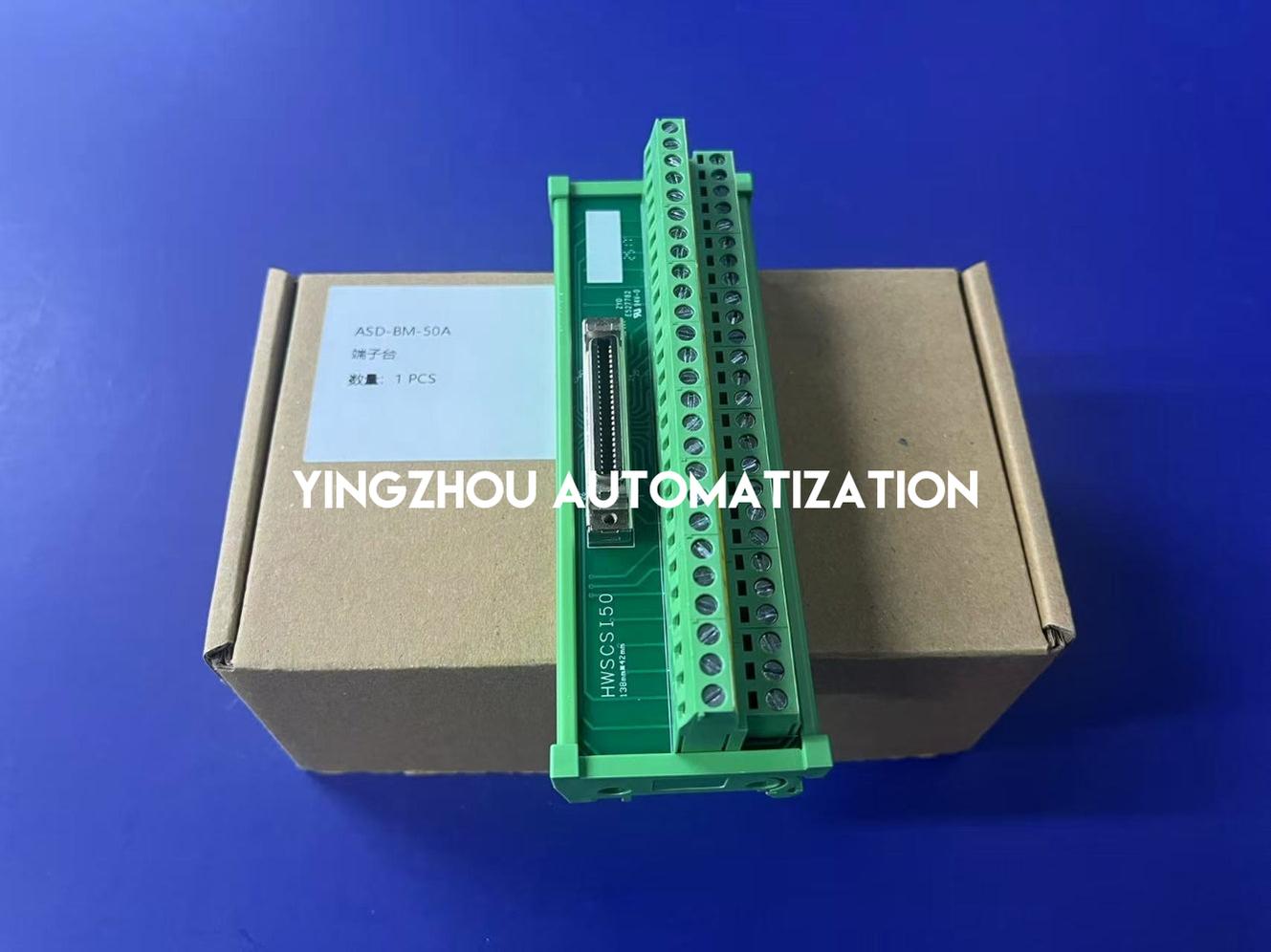 Delta Servo Drive CN1 Connector ASD-BM-50A - 50-Pin I/O Terminal Block & Cable Interface-YingZhou Automatization