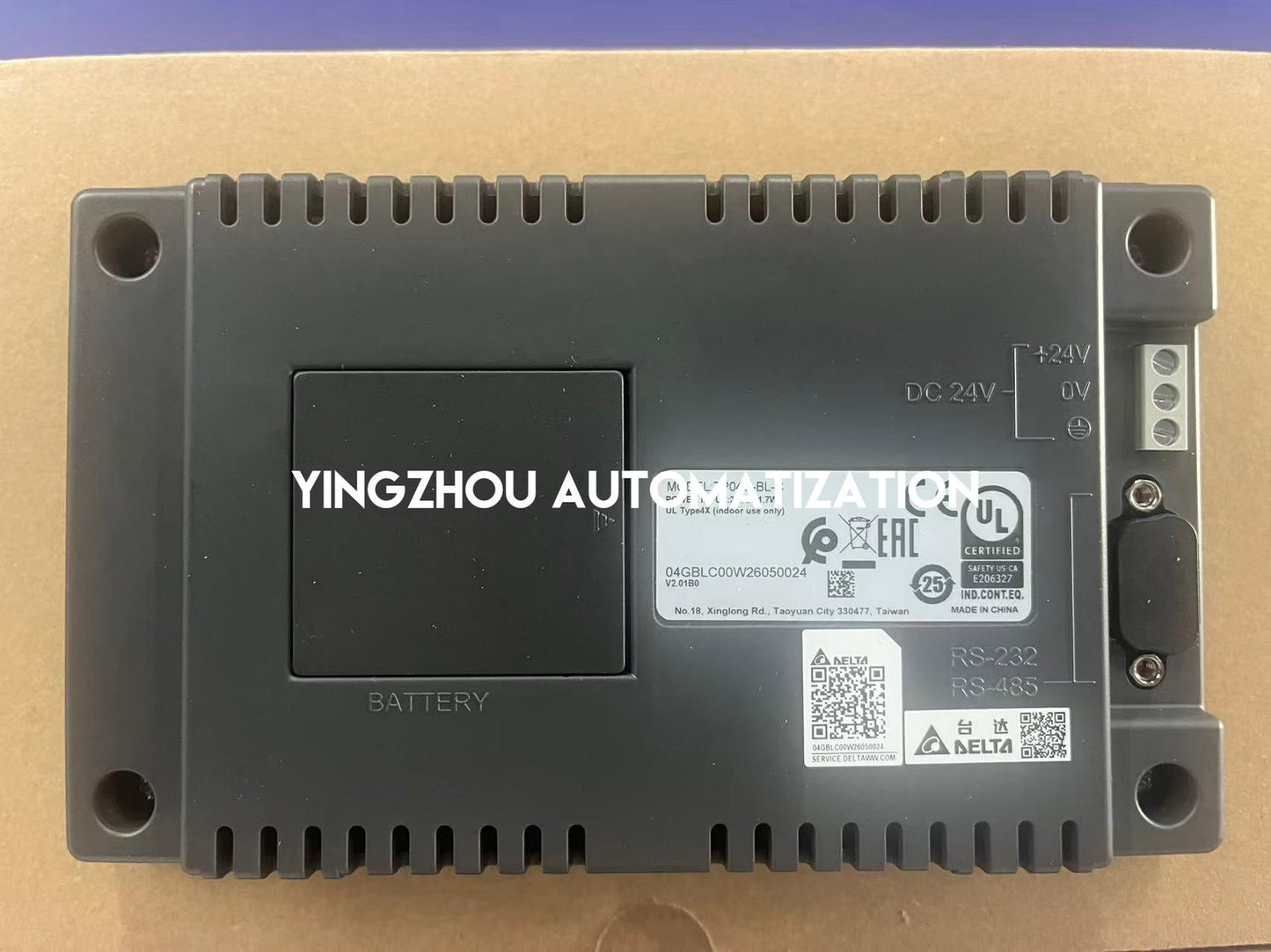 Delta TP04G-BL-C Text Panel HMI | 4.1" STN LCD Operator Interface | Brand New Original-YingZhou Automatization
