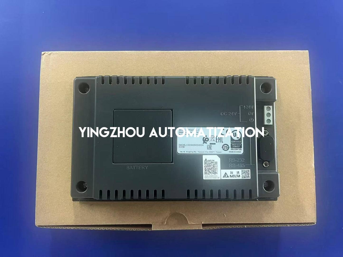 Delta TP04G-BL-C Text Panel HMI | 4.1" STN LCD Operator Interface | Brand New Original-YingZhou Automatization