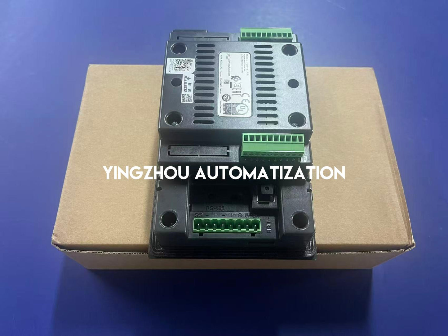 Delta TP04P-16TP1R Text Panel HMI | Integrated PLC Functionality, High-Performance Control, Compact Design | Brand New Original-YingZhou Automatization