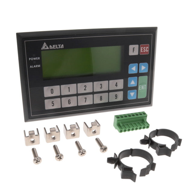 Delta TP04P-21EX1R HMI PLC Hybrid Controller - 4.1" LCD Display 8DI 8DO 4AI 2AO 2PT-YingZhou Automatization