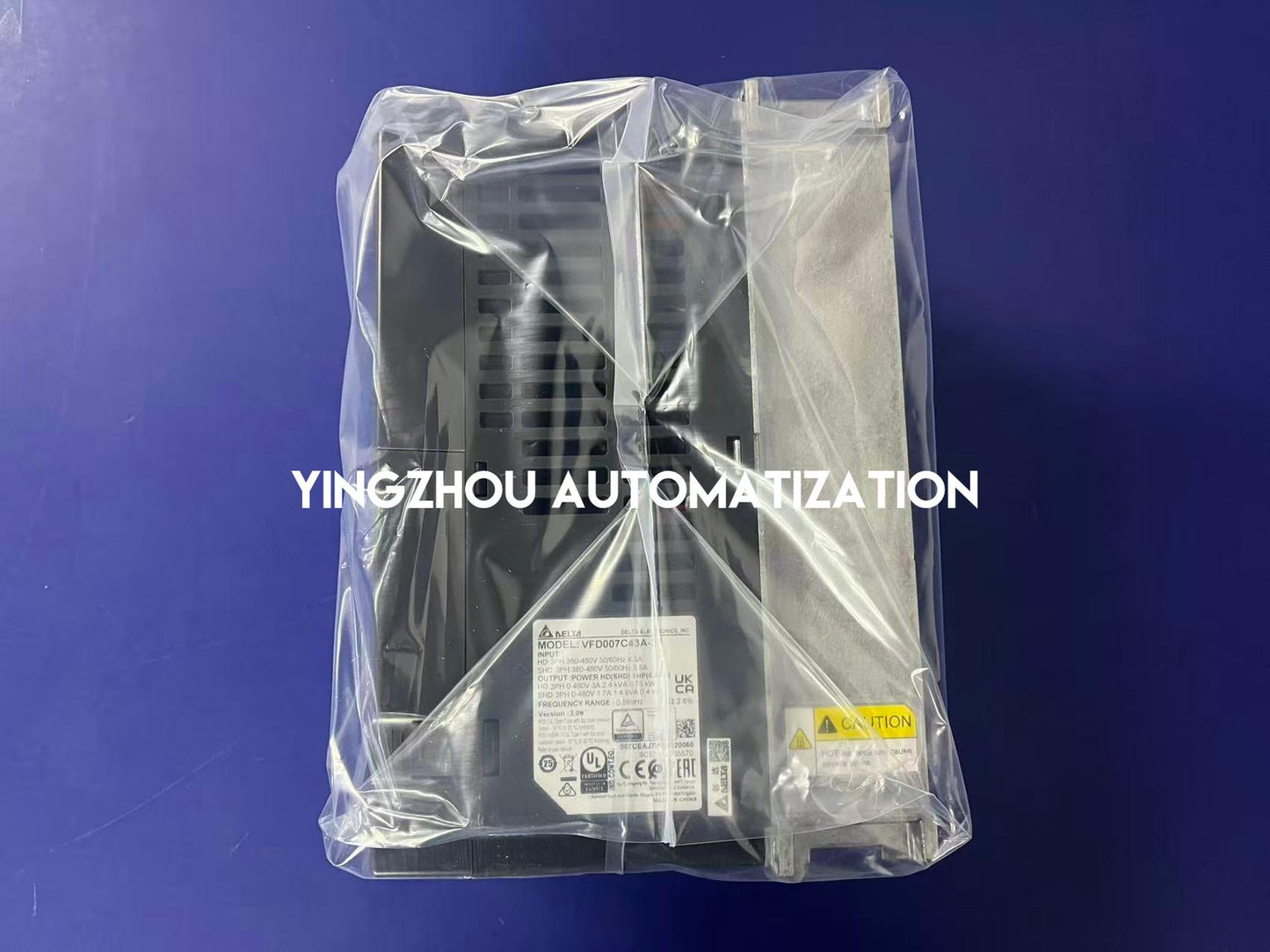 Delta VFD C2000+ Series Frequency Inverter VFD007C43A-21 0.75KW 1HP 460VAC 3A 3Phase-YingZhou Automatization
